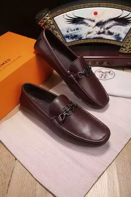 Hermes Business Casual Shoes--077